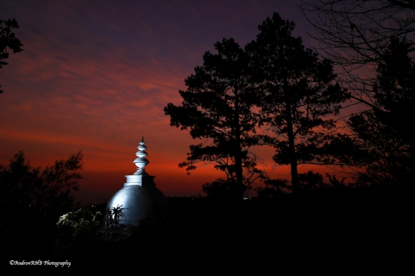 stupa dawn2021 andrew brown